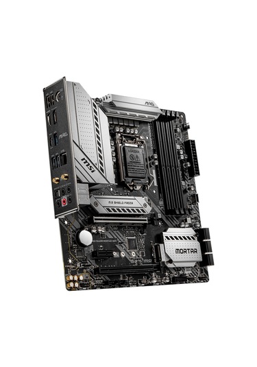 MSI MAG B460M Mortar Wi-Fi Intel B460 2933 MHz DDR4 Soket 1200 mATX Anakart