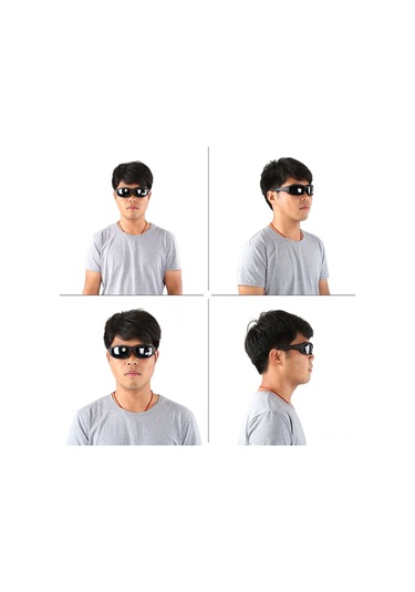 Yaozixa Askeri Kaliteli 4 Çeşit Lensli Polarize Koruyucu Gözlük - Rüzgar, Kum Ve Uv Koruma - Bisiklet, Sürüş, Outdoor Etkinlikler İçin Gri