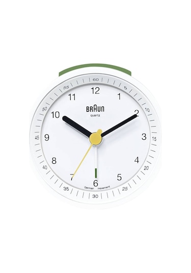 Braun Bnc007whwh Alarmlı Masa Saati Işıklı Beyaz Byeaz