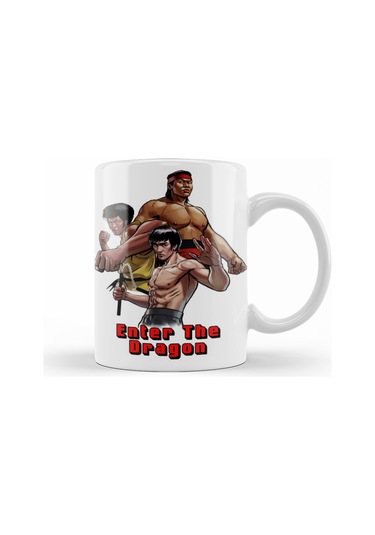 Enter The Dragon Kupa Bardak Porselen No25470 Karışık