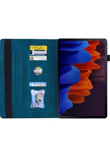 Butu Darbeye Dayanıklı Cüzdan Tasarımı İş Tarzı Pu Deri Flip Tablet Kılıfı Lenovo Uyumlu Tab P12 Pro Kılıf 12.6''