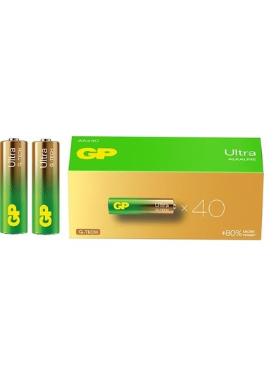 Gp 15au R6 Alkalin Kalem Aa 40 Lı Paket