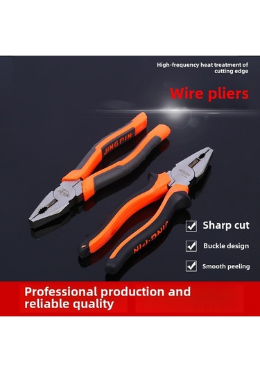 Wezone 8 İnç Çelik Telli Kesici, Elektrikçi İçin İnsülasyon Soyucu Ve Multi Fonksiyonlu Daire Kesici - Toptan Alım