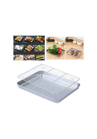 Suntek Magideal Restoran Için Raf Paslanmaz Çelik 22cmx17,5cm