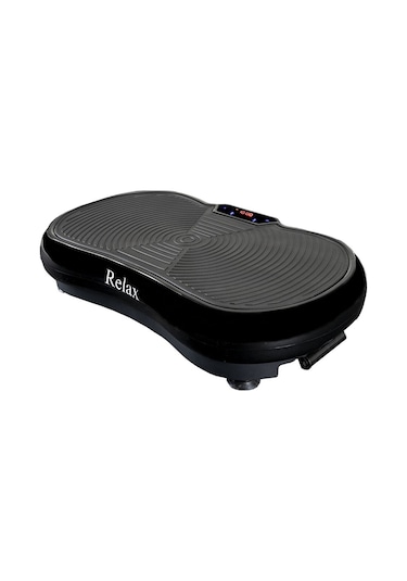 Relax Fit Titreşimli Egzersiz Fitness Aleti Slim 2d Vibration Plate Siyah