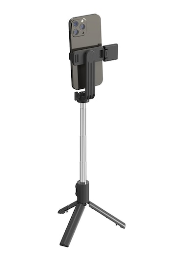 Lenyes Lph101 Canlı Yayın Dolgu Işıklı Tripod Ve Selfie Çubuğu Siyah
