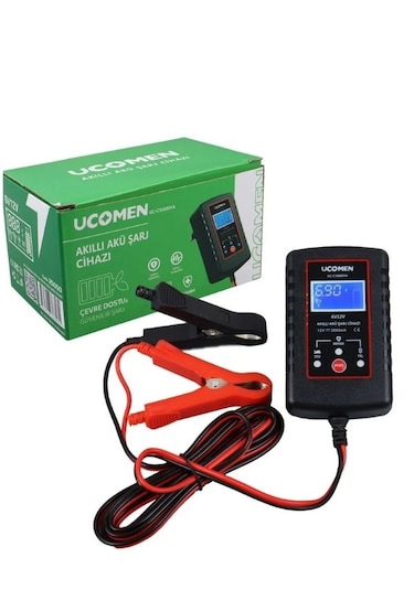 Ucomen Uc-c120201a 6/12v 2a Siyah Akü Şarj Cihazı