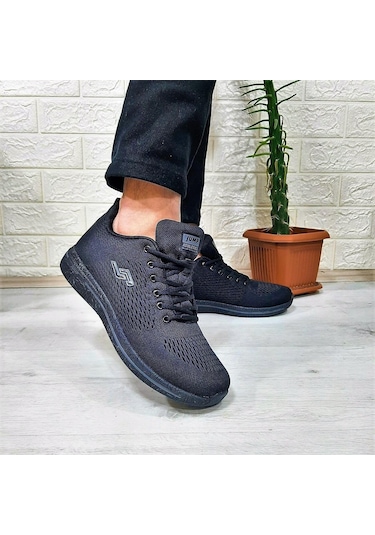 Jump 24937-24938 Siyah Fuspetli Hafif Rahat Spor Ayakkabı 001