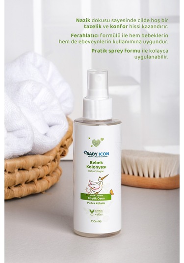 Baby Icon Bebek Kolonyası 150 ML