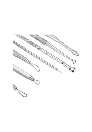 8 Adet/takım Paslanmaz Çelik Sivilce İğne Yüz Cilt Bakımı Siyah Nokta Sivilce Sökücü Komedon Akne Çıkarıcı Leke Tedavileri