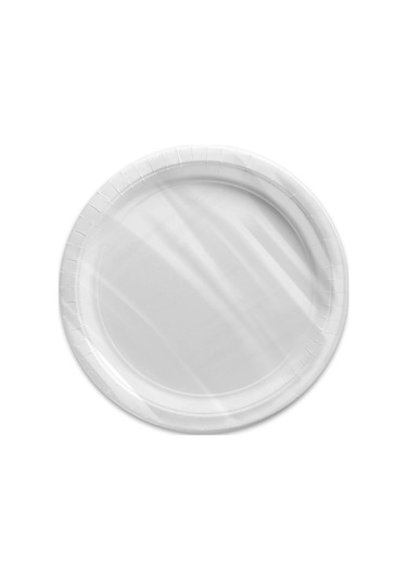 Roll-up Doğaya Dönüşümlü Karton Tabak 22cm 6lı Beyaz-Ebat Yok