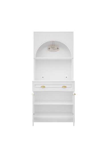 Guneystore Armoni Gold Mini Kahve Köşesi Komple Mdf Beyaz
