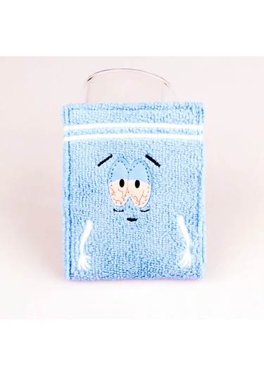 Zyzqstore Anime Moda Havlu Kumaş İşlemeli Tasarımcı Cüzdan, Çok Renkli, Stylized Çok Renkli