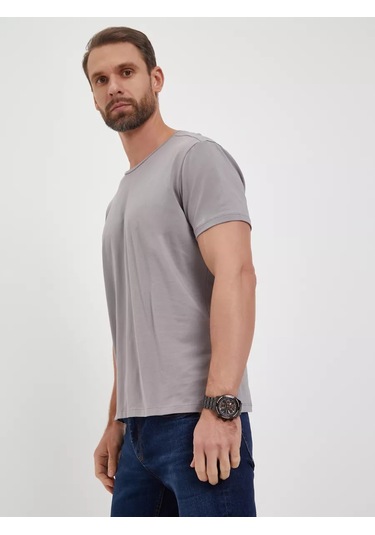 Awer Premium Pamuklu Tişört 214704962 Gri