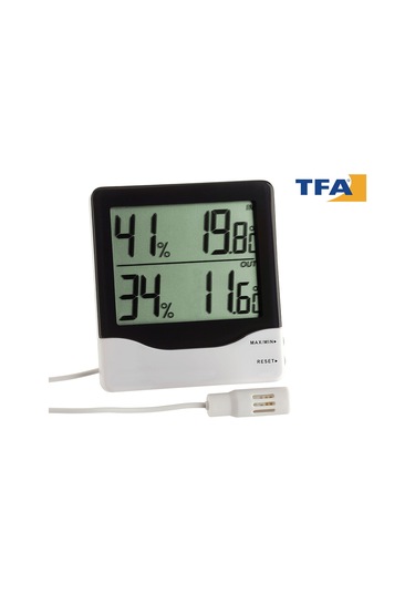 Tfa 30.5013 Termohigrometre Iç Dış Ortam Isı Ve Nem Ölçer