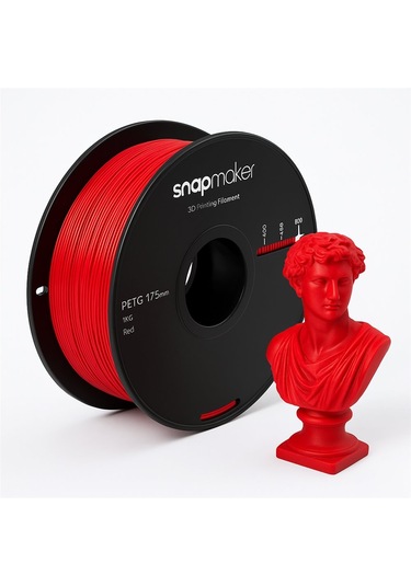 Snapmaker Petg Kırmızı 3d Yazıcı Filamenti 1.75mm 1kg