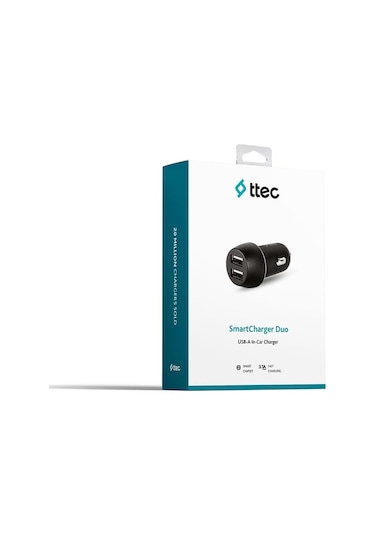 Ttec Smartcharger Duo3.1A Araç Şarj Çift Usb