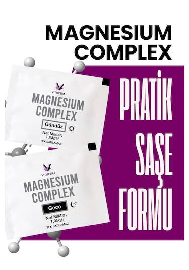 Magnezyum Complex Gündüz-Gece 60 Saşe