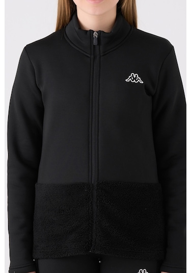 Kappa Kız Çocuk Siyah Sweatshirt 32216mw-c-v1 Siyah
