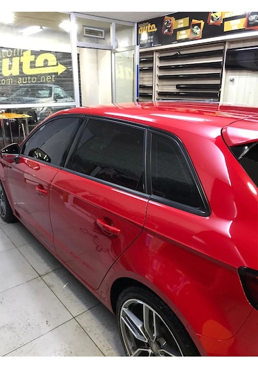 Audi A3 Hb Cam Çıtası Çerçevesi Kromu Nikelajı 2013 Sonrası