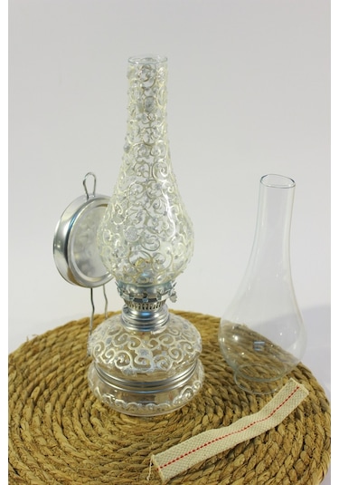 Gaz Lambası:(14No)Vitray Desenli Hediyeli