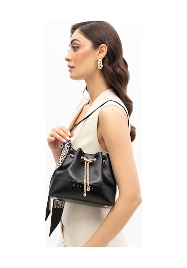 Sisley Kadın Kol Çantası Sly423 Siyah