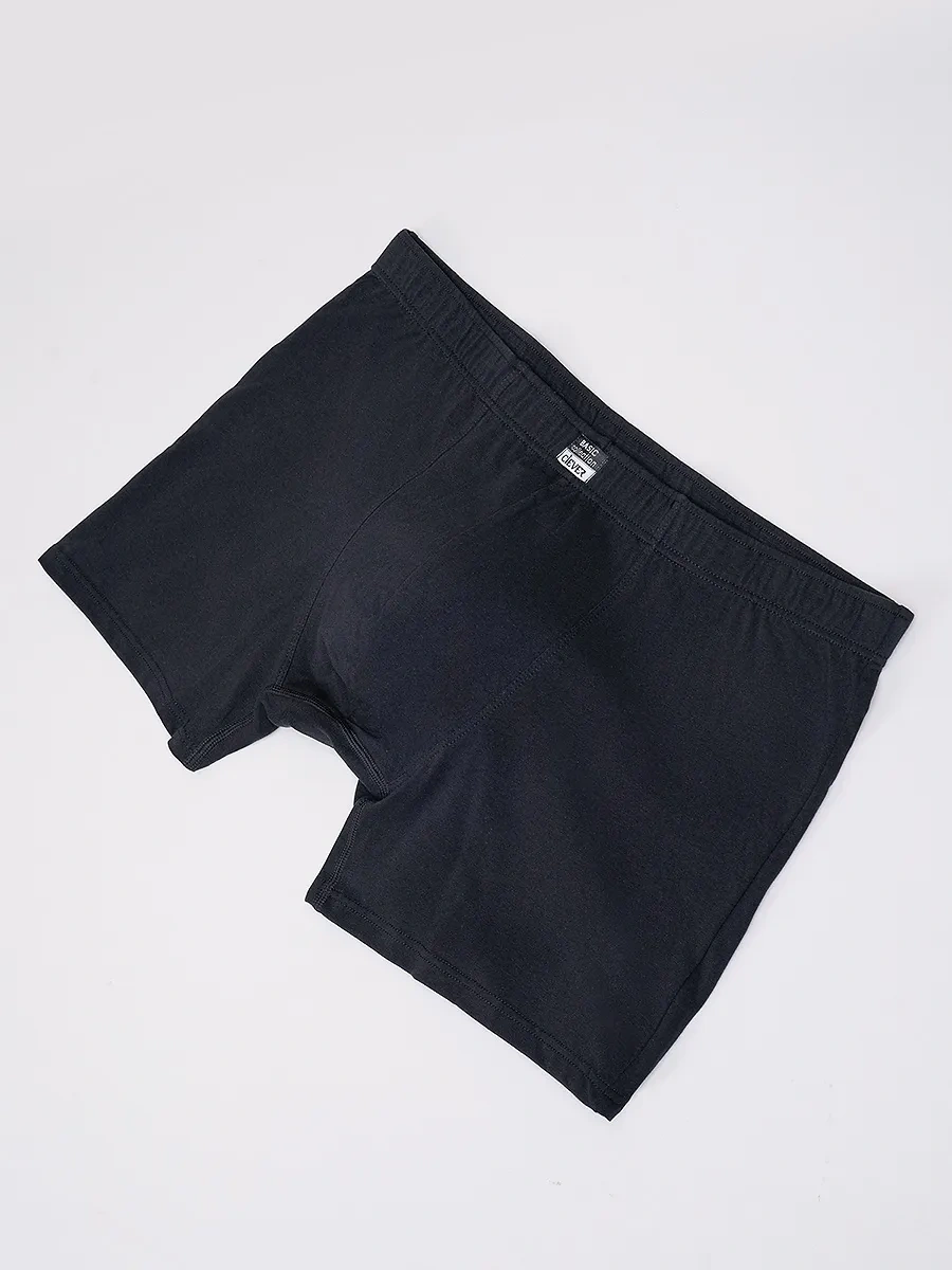 Clever Wear Uzun Pamuklu Boksör Külotlar 71802001 Siyah