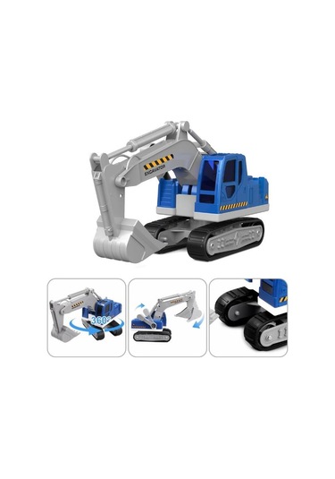 Ctoy Sesli Ve Işıklı Kepçe Taşıyıcı Tır - Py6811b