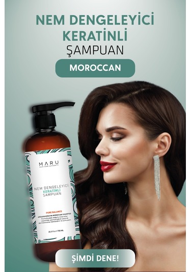 Maru Nem Dengeleyici Keratinli Şampuan 750 Ml