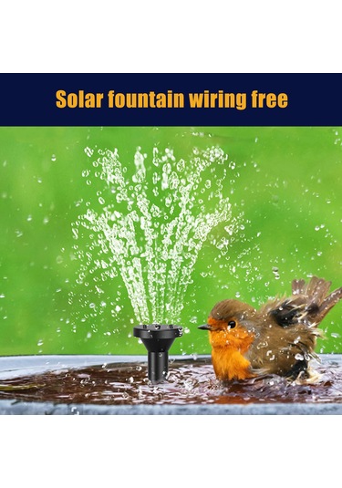 6.5 W 200l/h Akış Hızı Küçük Güneş Fıskiye Pompası