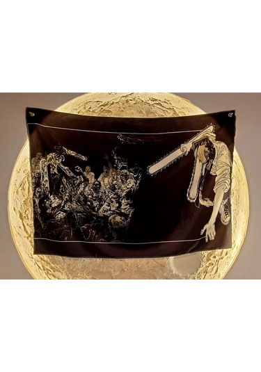 Chain Saw Man Duvar Örtüsü