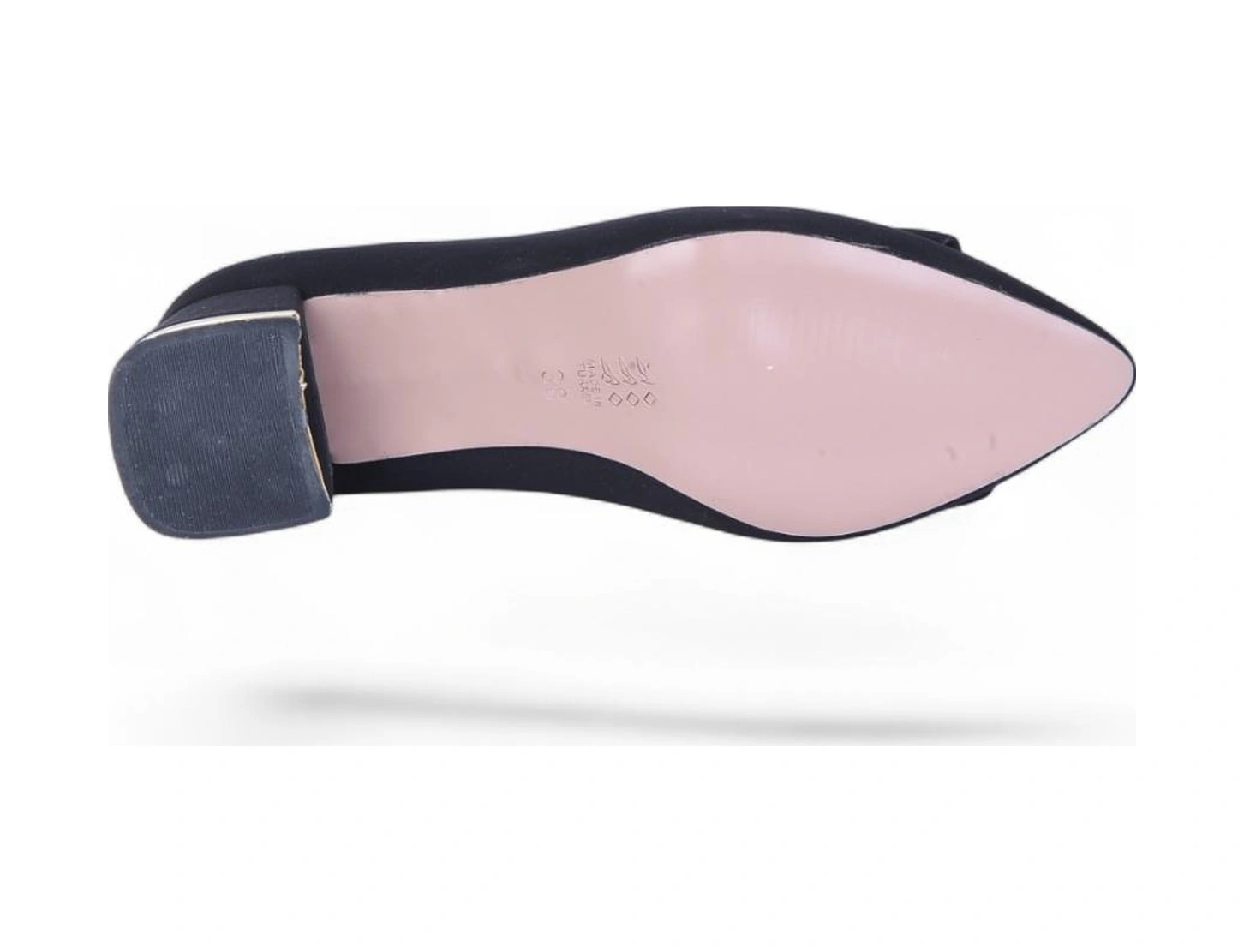 Scarletta S17 Siyah 7cm Kadın Topuklu Ayakkabı Siyah