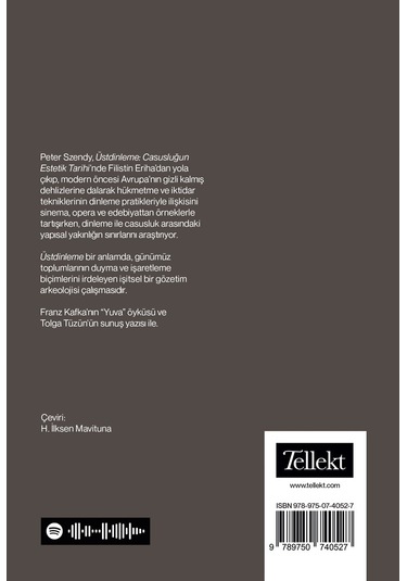 Tellekt - Üstdinleme - 9789750740527 9789750740527