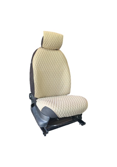 Oto Koltuk Minderi Oto Koltuk Kılıfı 2 Li Set Bej