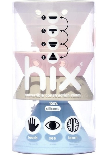 Moluk Hix - Pastel White, Baby Pink, Beige, Ice Blue