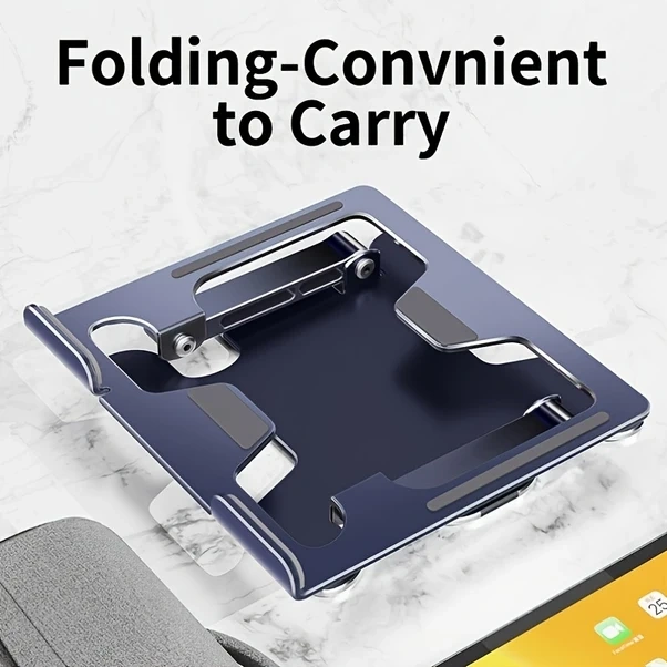 Dream011 Ayarlanabilir Masaüstü Projektör Standı 10-15.6" Laptop Projektör Riser Ergonomik Taşınabilir Telefon Tutucu Gri