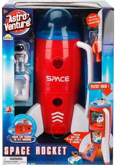 Astro Venture Sesli ve Işıklı Uzay Roketi