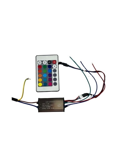 Rgb Wallwasher Driver 9-12x1w Ir Kumandalı