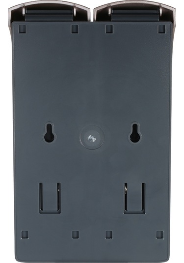 Yifomall Duş Jeli Ve Şampuan İçin 300ml Çift Başlı Duvar Tipi Sabunluk - Kolay Kurulum Ve Yeniden Doldurma Şampanya Altın