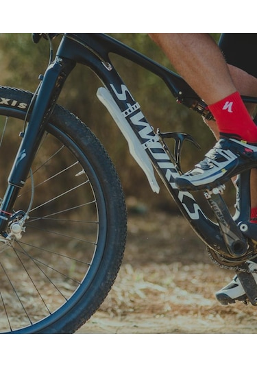 Lasalle Arkansas Mtb Kadro Bağlantılı Plastik Ön Çamurluk Siyah