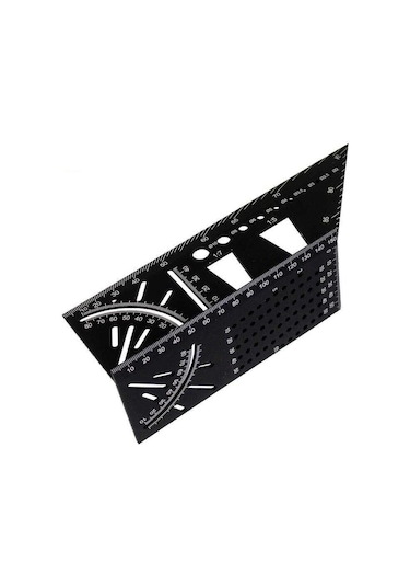 Troy 25901 Alüminyum Kırlangıç Geçme İşaretleme Gönyesi, 215mm