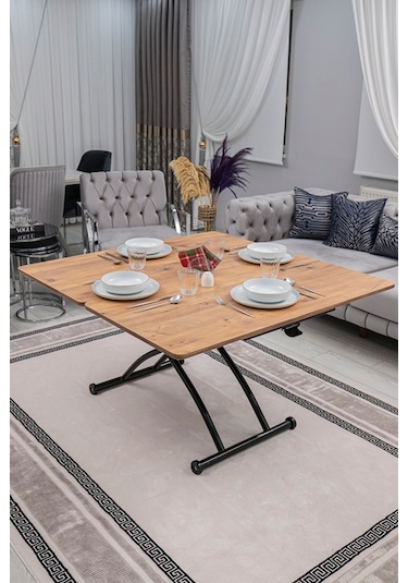 Juppo Üst Tabla Mdf Efesçam Oval Köşe Alt Siyah Dışa Kıvrım