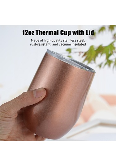Ulzyvf 12oz Stainless Steel Travel Cup - 6-8hr Hot/cold, Colorful, Eco-friendly Çok Renkli
