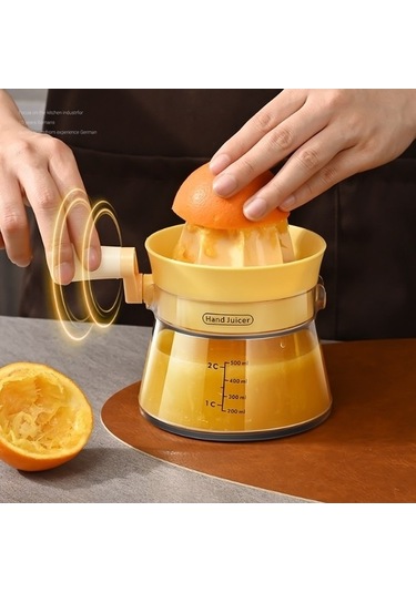 Wondernest Manuel Limon Sıkacağı, Sarı, Lichen Fonksiyonlu, Pratik Sarı