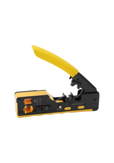 Ağ Kablosu Pensesi Yüksek Karbon Çelik Tel Kesme Soyucu 6p 8p Kablo Konnektörü Sıkma Aleti