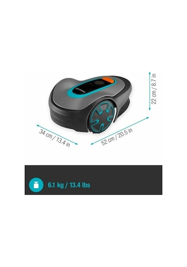 Gardena AL4 46A-ST120 Çim Biçme Makinesi 15202-34