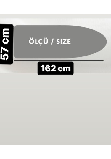 Gercella Xxl Luxury Bubbles Ütü Masası Kılıfı Bezi Örtüsü