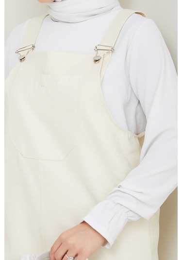 Tek Cepli Bahçıvan Tulum 1553 - Bej Bej