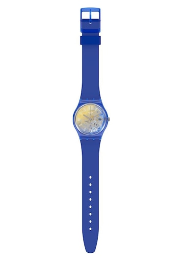 Swatch Gn278 Yellow Dısco Fever Kadın/erkek Kol Saati Metal