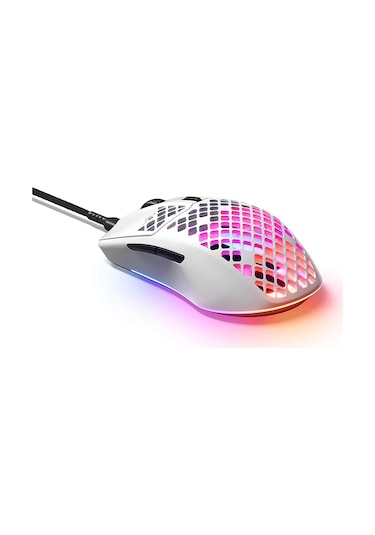 SteelSeries Aerox 3 Snow 2022 Kablolu RGB Gaming Mouse